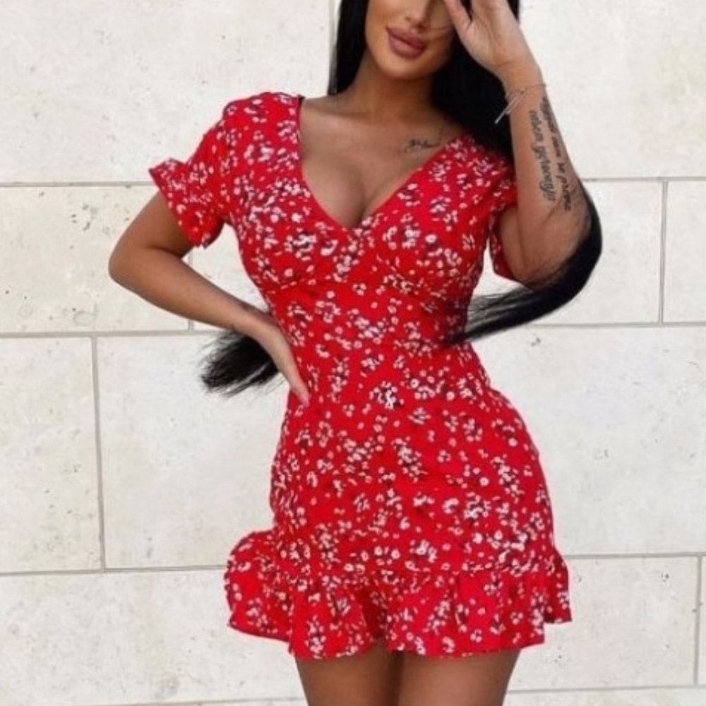 JUST ARRIVED Floral Summer 2021 Sun Dress - Picture 6 of 15